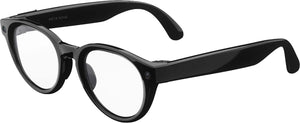 Meta - Glasses, Nova Small, Smart Frame, Clear Lenses, AI Glasses with Camera for Men, Women - Classic Black