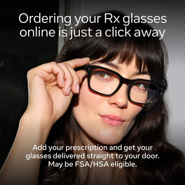 Meta - Glasses, Nova Standard, Smart Frame, AI Glasses with Camera - Chocolate Lenses - Sandstone