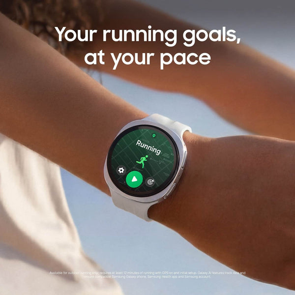 Samsung - Galaxy Watch9 Aluminum Smartwatch 40mm BT - Cream - (2026)