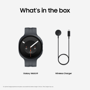 Samsung - Galaxy Watch9 Aluminum Smartwatch 44mm BT - Graphite - (2026)