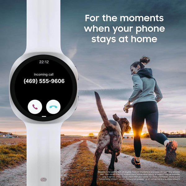 Samsung - Galaxy Watch9 Aluminum Smartwatch 44mm LTE - Graphite - (2026)