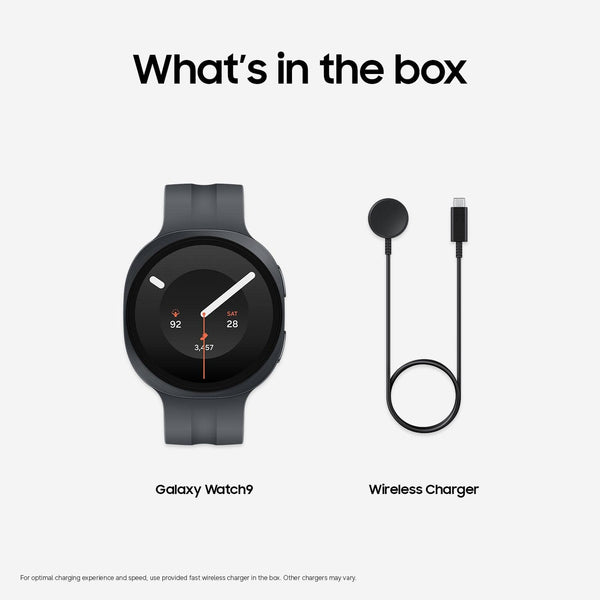 Samsung - Galaxy Watch9 Aluminum Smartwatch 44mm LTE - Graphite - (2026)