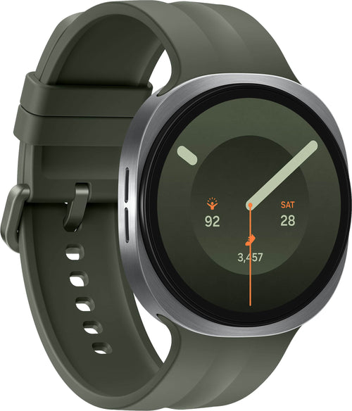 Samsung - Galaxy Watch9 Aluminum Smartwatch 44mm LTE - Silver - (2026)