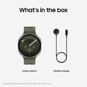 Samsung - Galaxy Watch9 Aluminum Smartwatch 44mm LTE - Silver - (2026)