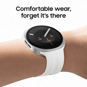 Samsung - Galaxy Watch9 Aluminum Smartwatch 44mm LTE - Silver - (2026)