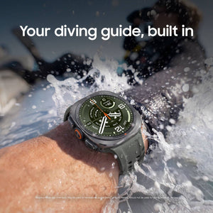 Samsung - Galaxy Watch Ultra2 Titanium Smartwatch 47mm LTE - Titanium Silver - (2026)