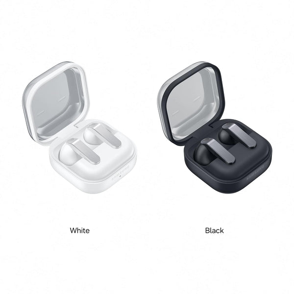 Samsung - Galaxy Buds4 Wireless Earbud Headphones - White