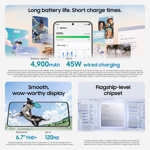 Samsung - Galaxy S26 FE 128GB - Blueberry