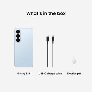 Samsung - Galaxy S26 512GB - Sky Blue
