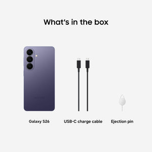 Samsung - Galaxy S26 512GB - Cobalt Violet