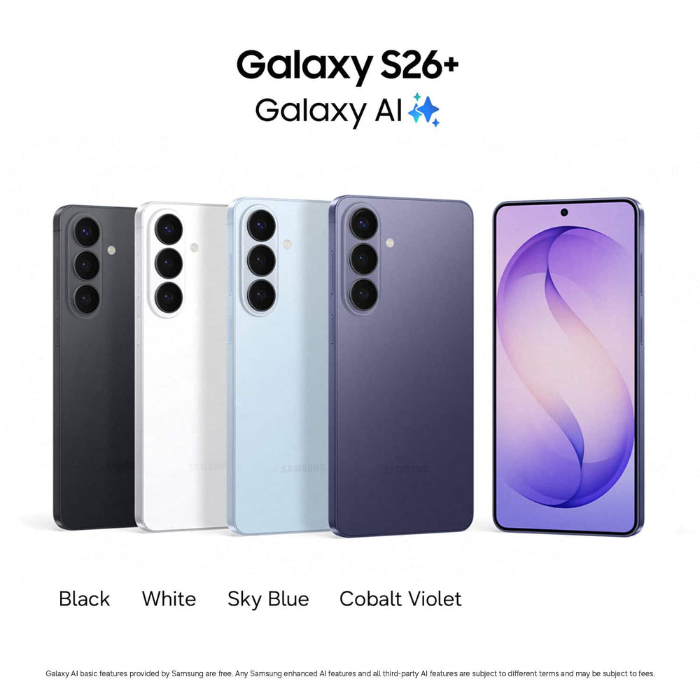 Samsung - Galaxy S26+ 256GB - Cobalt Violet