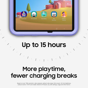 Samsung - Galaxy Tab A11+ Kids Edition 11" 128GB - Wi-Fi - Purple
