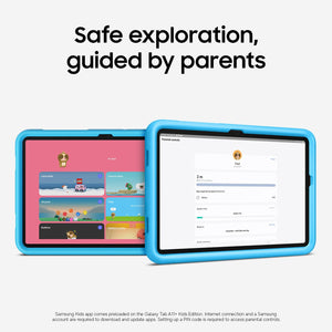 Samsung - Galaxy Tab A11+ Kids Edition 11" 128GB - Wi-Fi - Blue