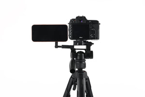 Sunpak - Creator Plus 69” Dual Camera & Smartphone Professional Pan-tilt head Tripod; Universal