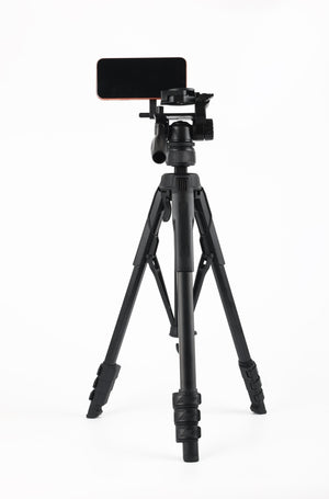 Sunpak - Creator Plus 69” Dual Camera & Smartphone Professional Pan-tilt head Tripod; Universal