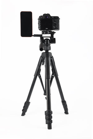Sunpak - Creator Plus 69” Dual Camera & Smartphone Professional Pan-tilt head Tripod; Universal