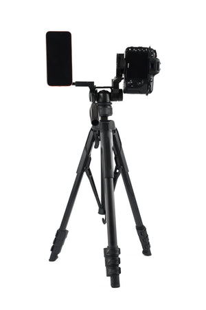 Sunpak - Creator Plus 69” Dual Camera & Smartphone Professional Pan-tilt head Tripod; Universal