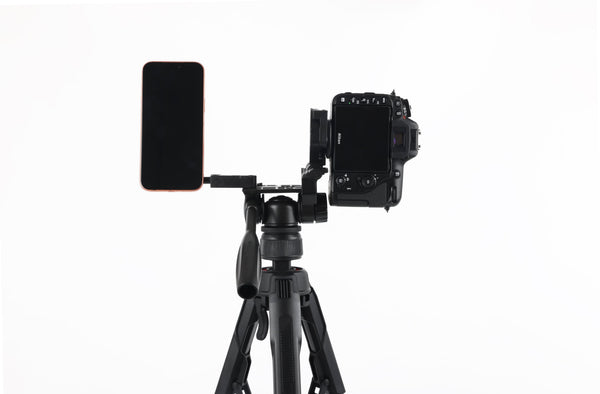 Sunpak - Creator Plus 69” Dual Camera & Smartphone Professional Pan-tilt head Tripod; Universal