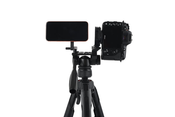 Sunpak - Creator Plus 69” Dual Camera & Smartphone Professional Pan-tilt head Tripod; Universal