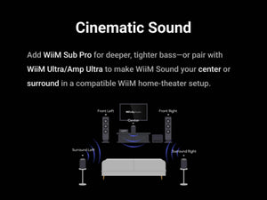 WiiM - Sound Smart Speaker - Black