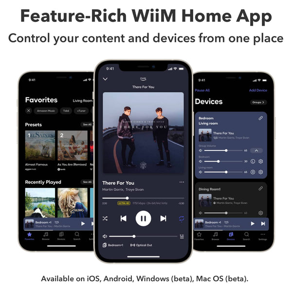 WiiM - Sound Lite Smart Speaker - Black