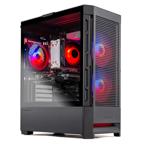 Skytech Gaming - BLAZE4 MINI Gaming PC - AMD Ryzen 7 5700 (2024) - NVIDIA GeForce RTX 3050 (6GB) - 16GB DDR4 Memory - 500GB NVMe Storage - Black