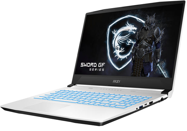 MSI - Sword 15.6" 144hz Gaming Laptop - Intel Core i7 - NVIDIA GeForce RTX 3070Ti - 1TB SSD - 16GB Memory - White