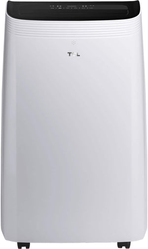 TCL - 350 Sq. Ft. 8,000 BTU Smart Portable Air Conditioner 3-in-1 with AC, Fan & Dehumidifier - White