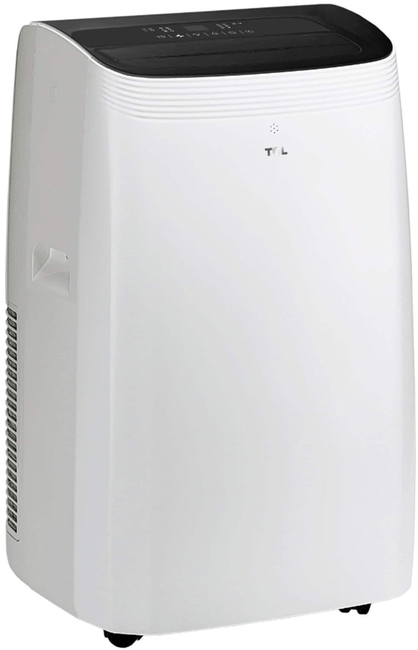 TCL - 350 Sq. Ft. 8,000 BTU Smart Portable Air Conditioner 3-in-1 with AC, Fan & Dehumidifier - White