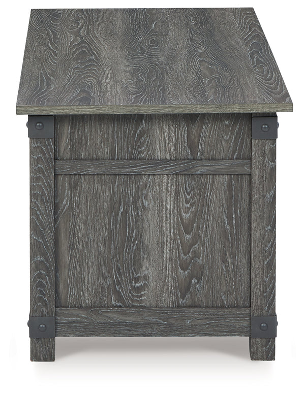 Freedan - 2 Pc. - Rect Lift Top Cocktail Table & Square End Table