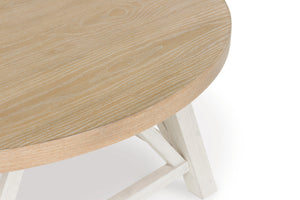 Fawndell - Occasional Table Set (Set of 3) - Antique White / Brown