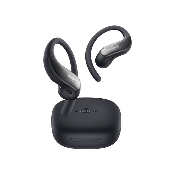 Shokz - OpenFit Air 2 Open-Ear True Wireless Bluetooth Earbuds - Black