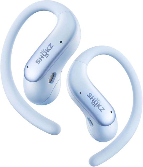 Shokz - OpenFit Air 2 Open-Ear True Wireless Bluetooth Earbuds - Ice Blue