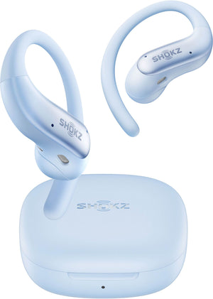 Shokz - OpenFit Air 2 Open-Ear True Wireless Bluetooth Earbuds - Ice Blue