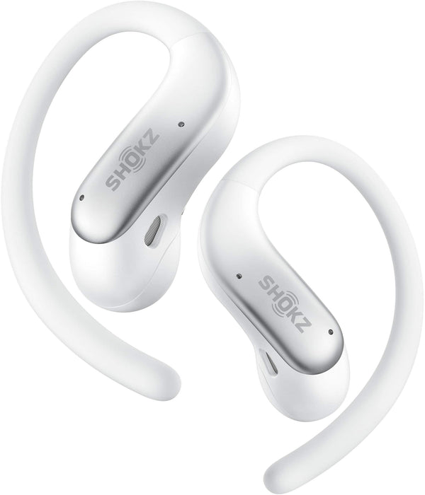 Shokz - OpenFit Air 2 Open-Ear True Wireless Bluetooth Earbuds - White