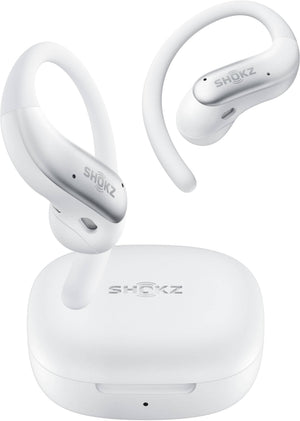 Shokz - OpenFit Air 2 Open-Ear True Wireless Bluetooth Earbuds - White