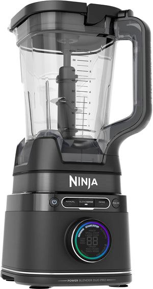 Ninja - Detect Power Blender Pro + Personal Single-Serve, BlendSense Technology, 1800PW, 72 oz. Pitcher, To-Go Cups - Black