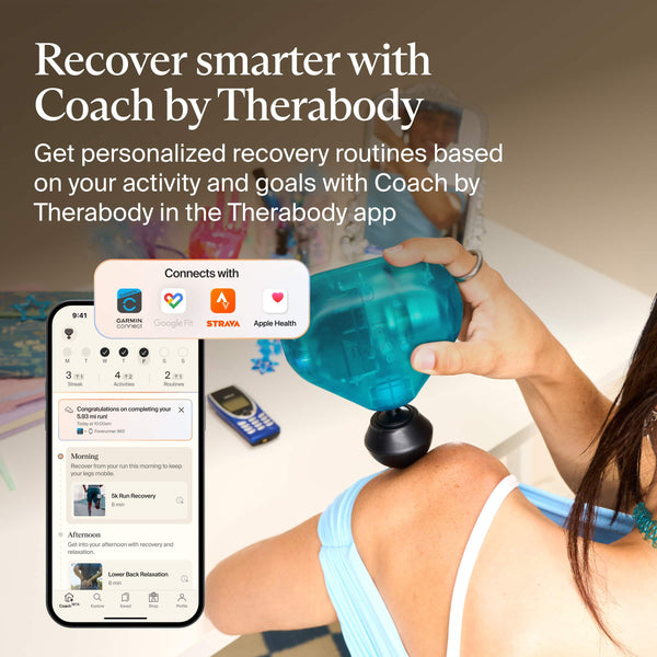 Therabody - Theragun Mini - Limited Edition Y2K Collection - (3rd Generation) - Blue Raspberry