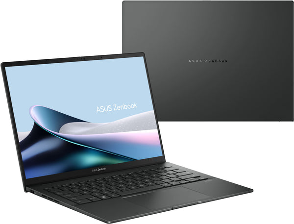 ASUS - Zenbook 14 14" 2K OLED Touchscreen Laptop - AMD Ryzen AI 9 465 2026 - 16GB Memory - 512GB Storage - Copilot+ PC - Jasper Gray