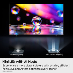 Samsung - 65" Class M80H Series Mini LED 4K UHD SamsungVision AI Smart Tizen TV (2026)