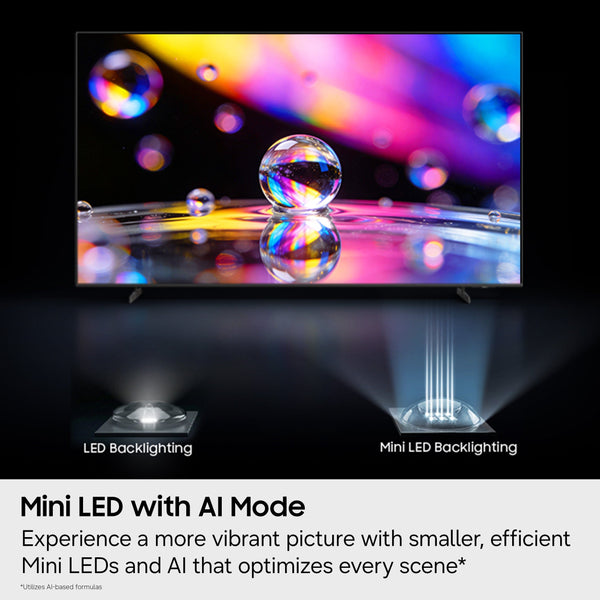 Samsung - 85" Class M80H Series Mini LED 4K UHD SamsungVision AI Smart Tizen TV (2026)