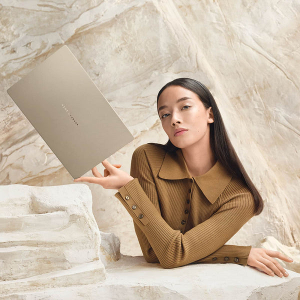 ASUS - Zenbook A14 14” OLED 2K Display - Snapdragon X2 Elite 2026 - 16GB Memory - 512GB Storage - Copilot+ PC - Zabriskie Beige