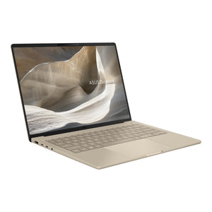 ASUS - Zenbook A14 14” OLED 2K Display - Snapdragon X2 Elite 2026 - 16GB Memory - 512GB Storage - Copilot+ PC - Zabriskie Beige