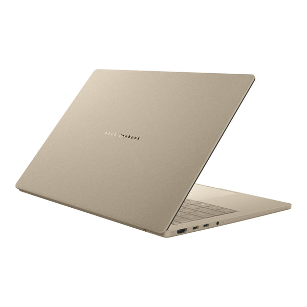 ASUS - Zenbook A14 14” OLED 2K Display - Snapdragon X2 Elite 2026 - 16GB Memory - 512GB Storage - Copilot+ PC - Zabriskie Beige