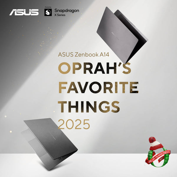 ASUS - Zenbook A14 14" FHD+ OLED Laptop - Copilot+ PC - Snapdragon X with 32GB RAM - 1TB SSD - Iceland Gray