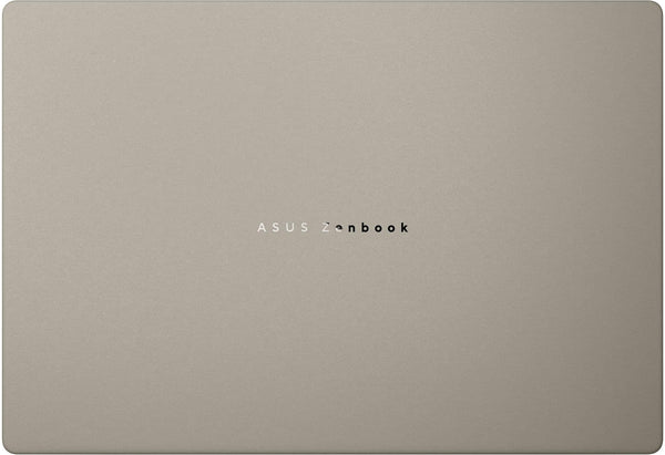ASUS - Zenbook A14 14" 2K OLED Laptop - Snapdragon X Plus 2025 - 16GB Memory - 512GB Storage - Copilot+ PC - Zabriskie Beige