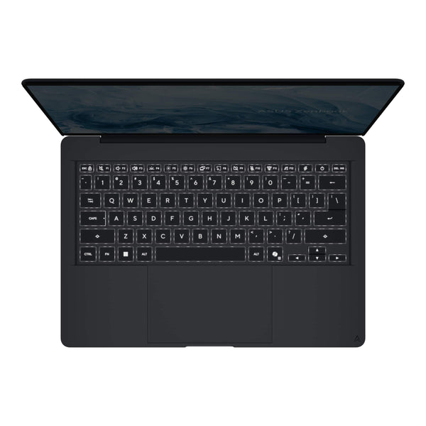 ASUS - Zenbook 14 14" 2K OLED Laptop - Snapdragon X1-26-100 (2026) - 16GB Memory - 256GB Storage - Copilot+ PC - Arctic Blue