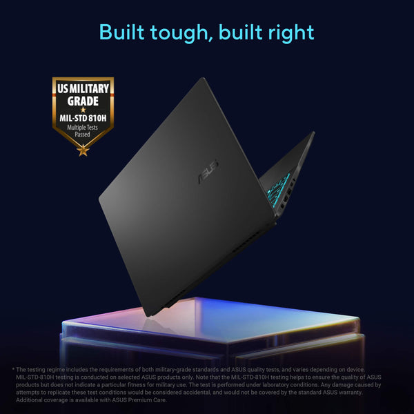 ASUS - V16 16" 2K Gaming Laptop - Intel Core 7 Processor 240H with NVIDIA GeForce RTX 5050 - 8GB Memory - 512GB SSD - Black