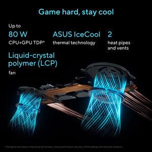 ASUS - V16 16" 2K Gaming Laptop - Intel Core 7 Processor 240H with NVIDIA GeForce RTX 5050 - 8GB Memory - 512GB SSD - Black