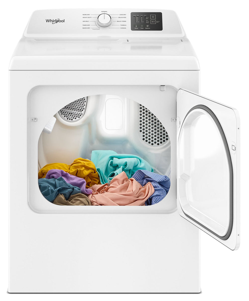 7.0 cu. ft. Electric Dryer with Adaptive Dry - Vented Top Load Matching